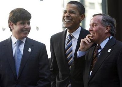 Obama with Blagojevich